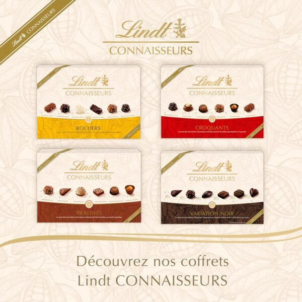 Boîte CONNAISSEURS Pralinés - Assortiments de Chocolats au Lait et Noirs