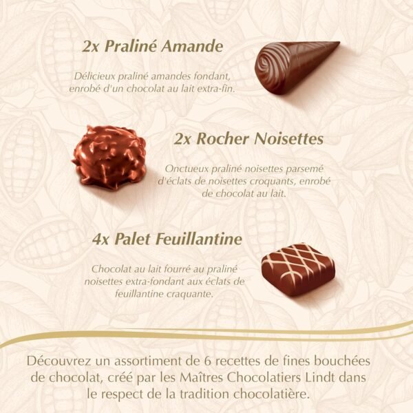 Boîte CONNAISSEURS Pralinés - Assortiments de Chocolats au Lait et Noirs