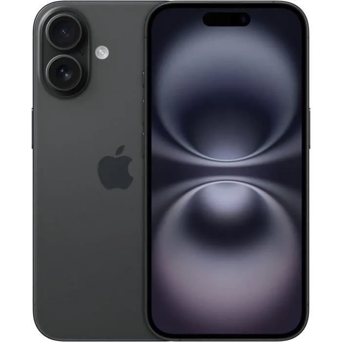 APPLE iPhone 16 128GB Black (2024) - Reconditionné