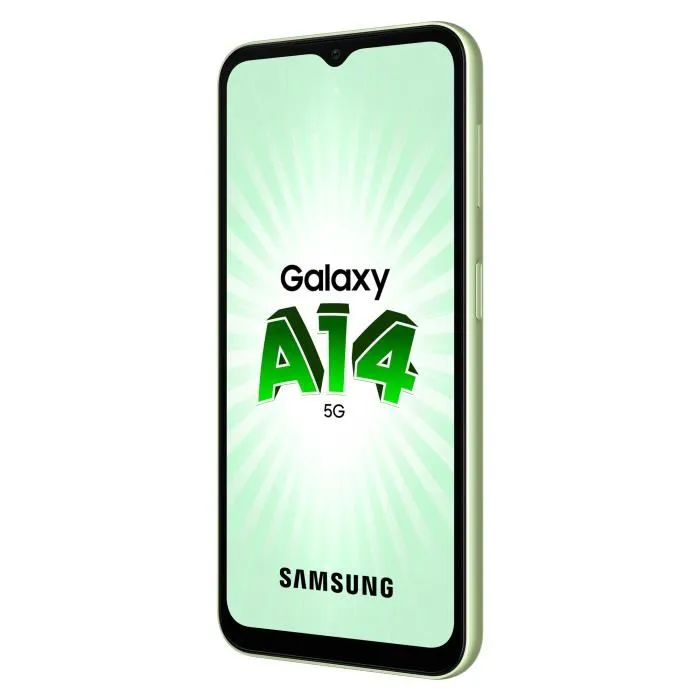 SAMSUNG Galaxy A14 5G Lime 64 Go – Image 2